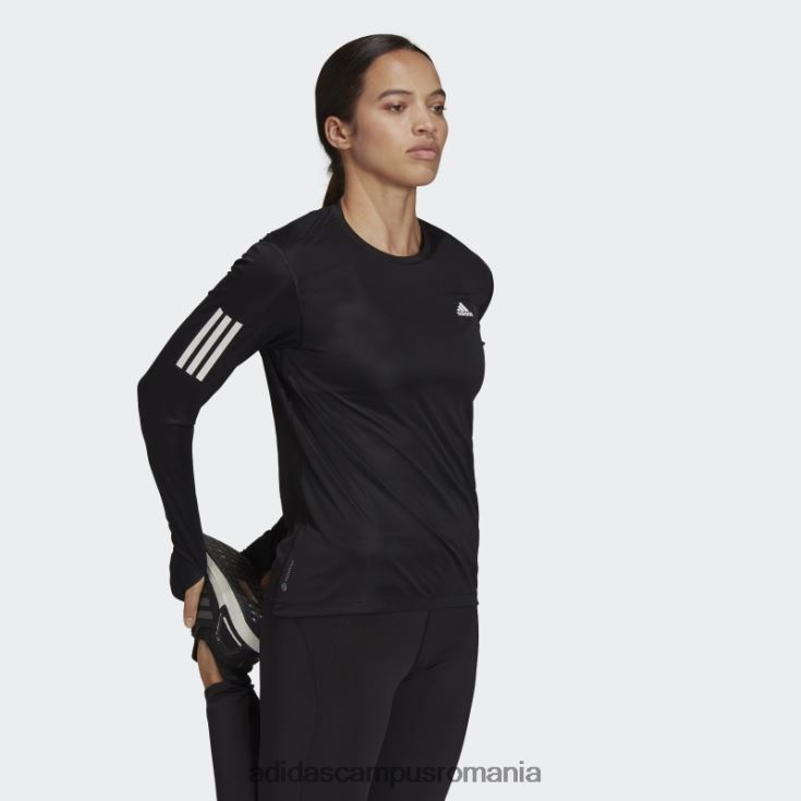 adidas campus romania negru propriul adidas cu mânecă lungă femei negru J266N217151