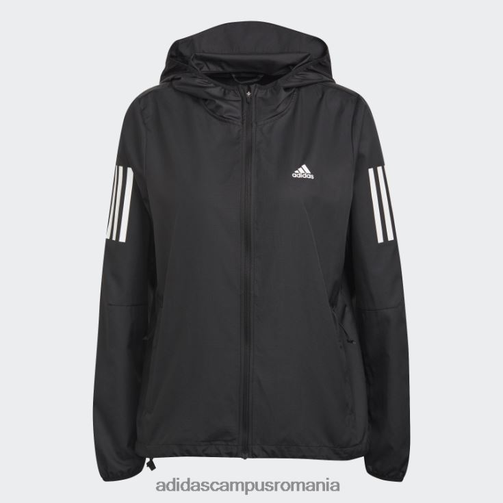 adidas campus romania negru propriul alergare cu glugă alergare parbriz moda femei negru J266N22639