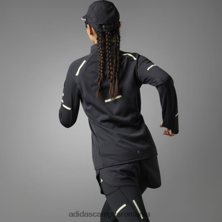 adidas campus romania negru reflecta noaptea top de alergare cu mânecă lungă x-city femei negru J266N216900