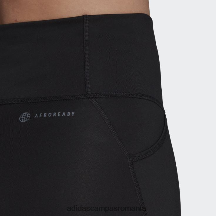 adidas campus romania pantaloni negri pentru alergare essentials 7/8 adidas femei negru J266N216371