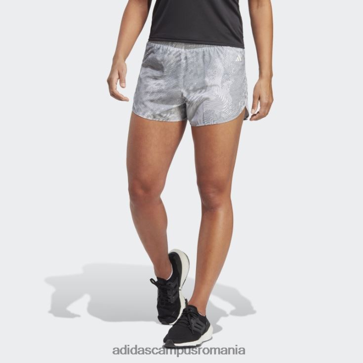 adidas campus romania pantaloni scurți de alergare adizero albi femei alb J266N22386
