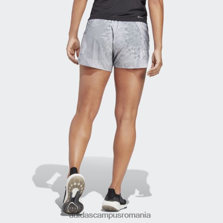 adidas campus romania pantaloni scurți de alergare adizero albi femei alb J266N22386