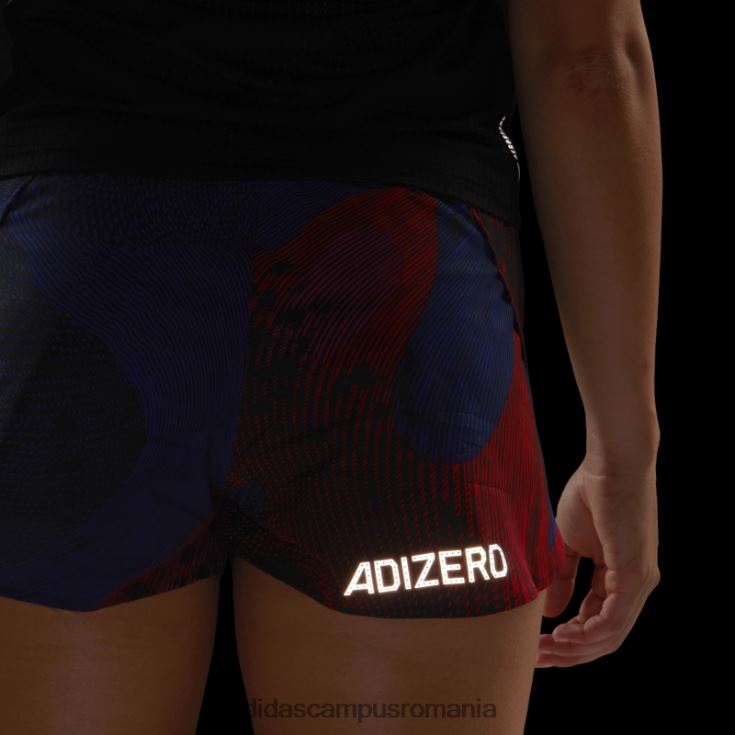 adidas campus romania pantaloni scurți de alergare adizero, fucsia femei negru/fucsia J266N216802