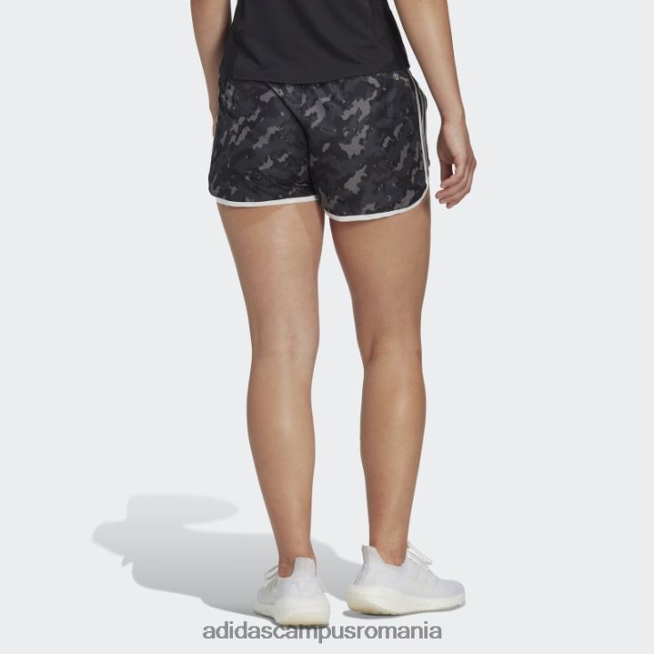 adidas campus romania pantaloni scurți de alergare camo marathon 20 carbon adidas femei carbon J266N29360