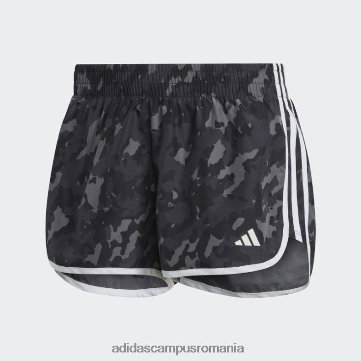 adidas campus romania pantaloni scurți de alergare camo marathon 20 carbon adidas femei carbon J266N29360