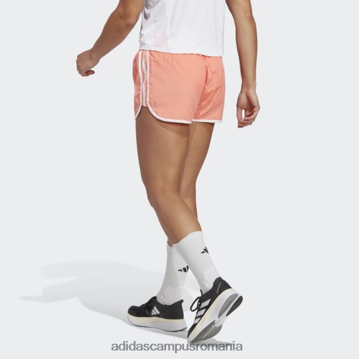 adidas campus romania pantaloni scurți de alergare coral marathon 20 adidas femei coral J266N29681