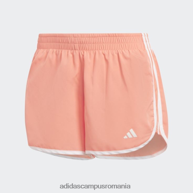 adidas campus romania pantaloni scurți de alergare coral marathon 20 adidas femei coral J266N29681