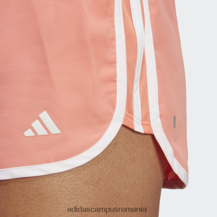 adidas campus romania pantaloni scurți de alergare coral marathon 20 adidas femei coral J266N29681