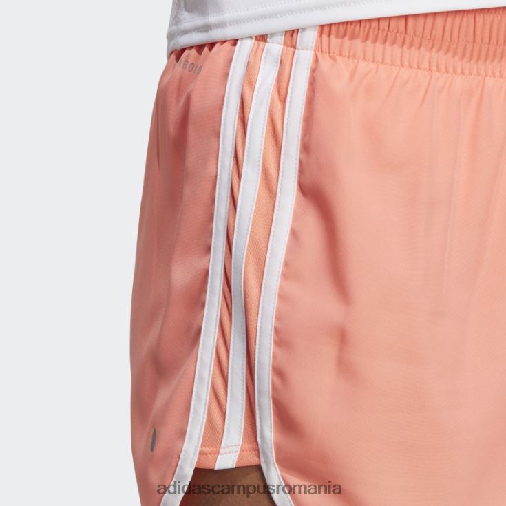 adidas campus romania pantaloni scurți de alergare coral marathon 20 adidas femei coral J266N29681