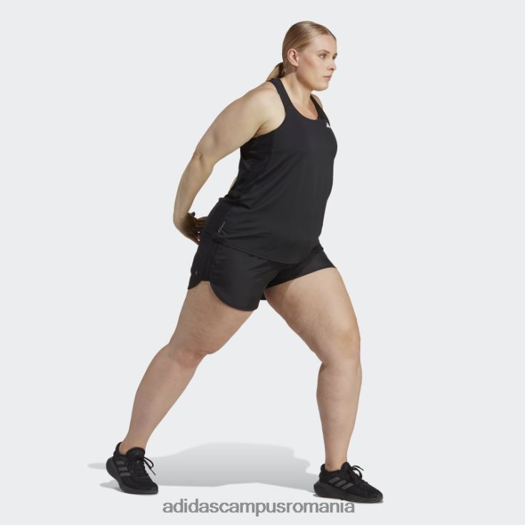 adidas campus romania pantaloni scurți de alergare maraton negru 20 (plus mărime) adidas femei negru J266N216977