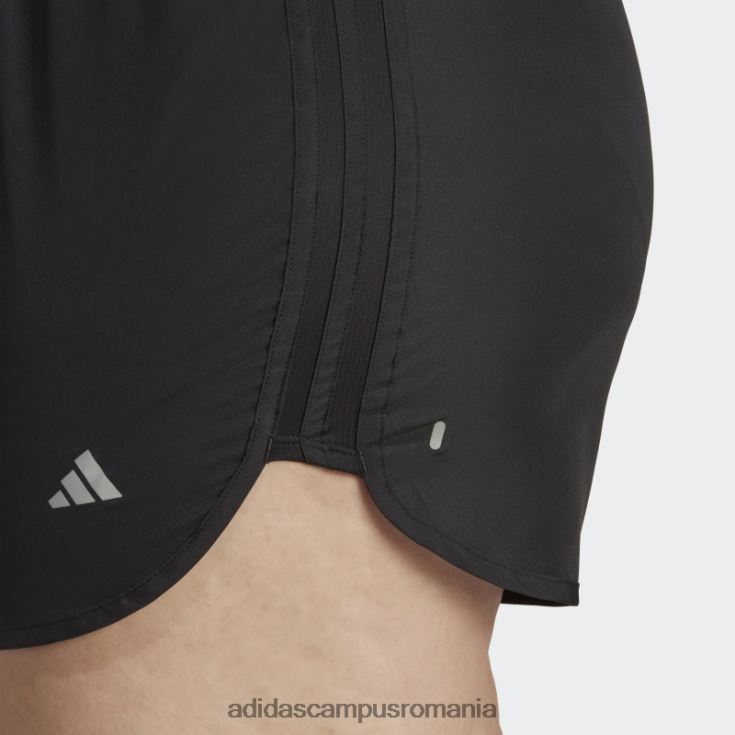 adidas campus romania pantaloni scurți de alergare maraton negru 20 (plus mărime) adidas femei negru J266N216977
