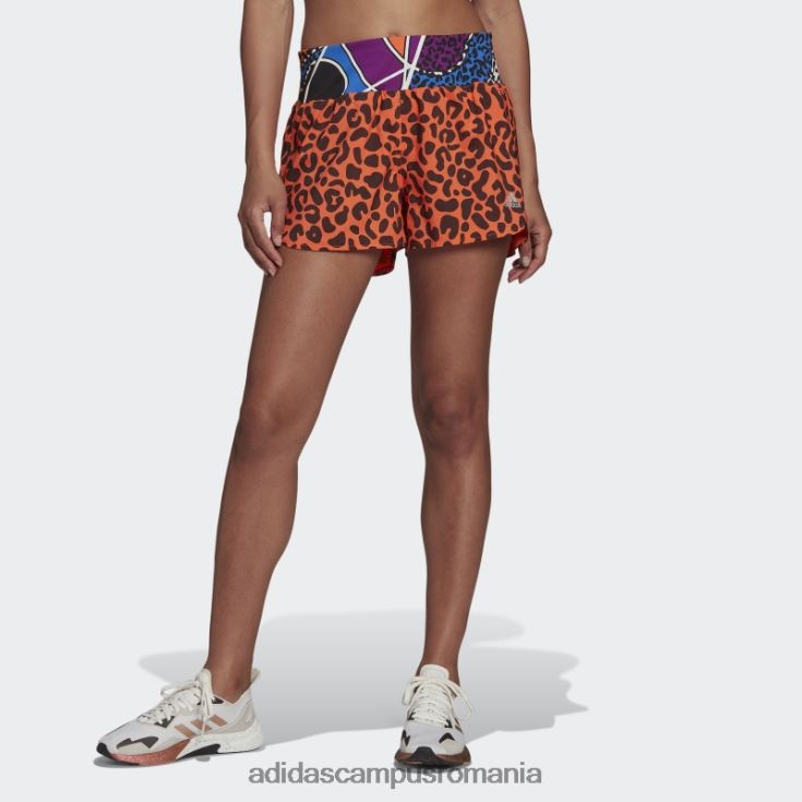 adidas campus romania pantaloni scurți de alergare mnisi bogat portocalii femei portocale J266N22945
