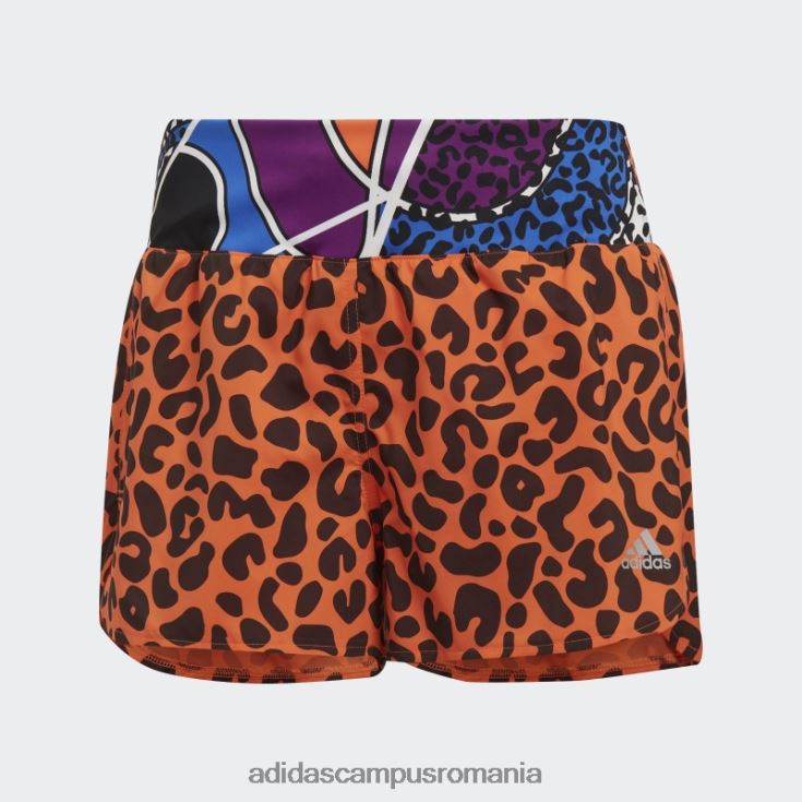 adidas campus romania pantaloni scurți de alergare mnisi bogat portocalii femei portocale J266N22945