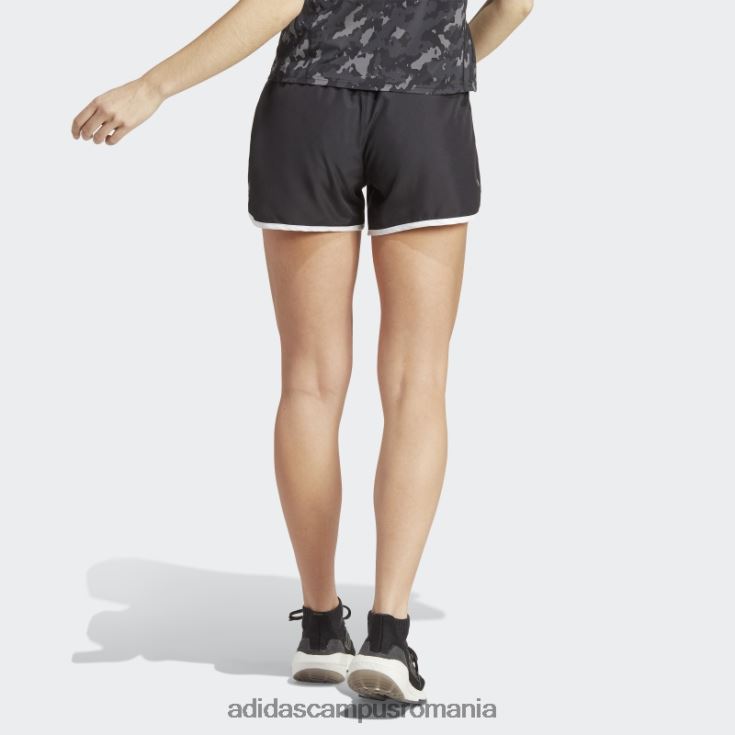 adidas campus romania pantaloni scurți de alergare negru maraton 20 adidas femei alb negru J266N29393