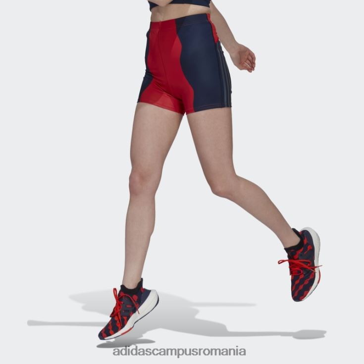 adidas campus romania pantaloni scurți pentru biciclete marimekko run icons lush red adidas femei roșu luxuriant J266N22682
