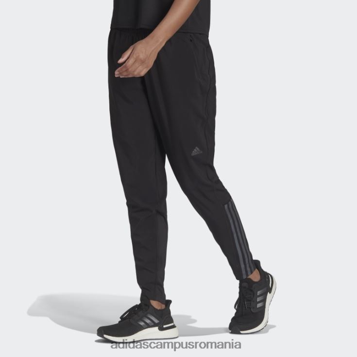 adidas campus romania run icons 3-stripe wind running joggers negri femei negru J266N216778