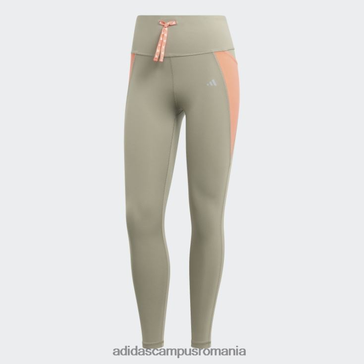 adidas campus romania running essentials 7/8 jambiere argintiu pietriș femei pietricica de argint J266N29283