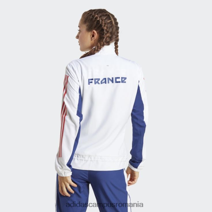 adidas campus romania top alb de cale femei alb J266N217212