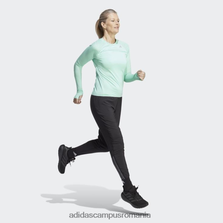 adidas campus romania top cu mânecă lungă adizero running verde femei verde J266N216975