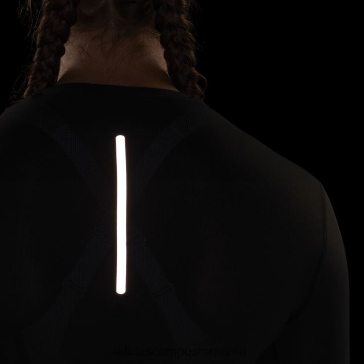 adidas campus romania top negru cu mâneci lungi pentru alergare rapidă femei negru J266N217326