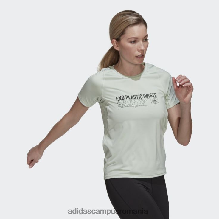 adidas campus romania tricou adidas pentru alergare rapida parley run verde femei verde J266N22835