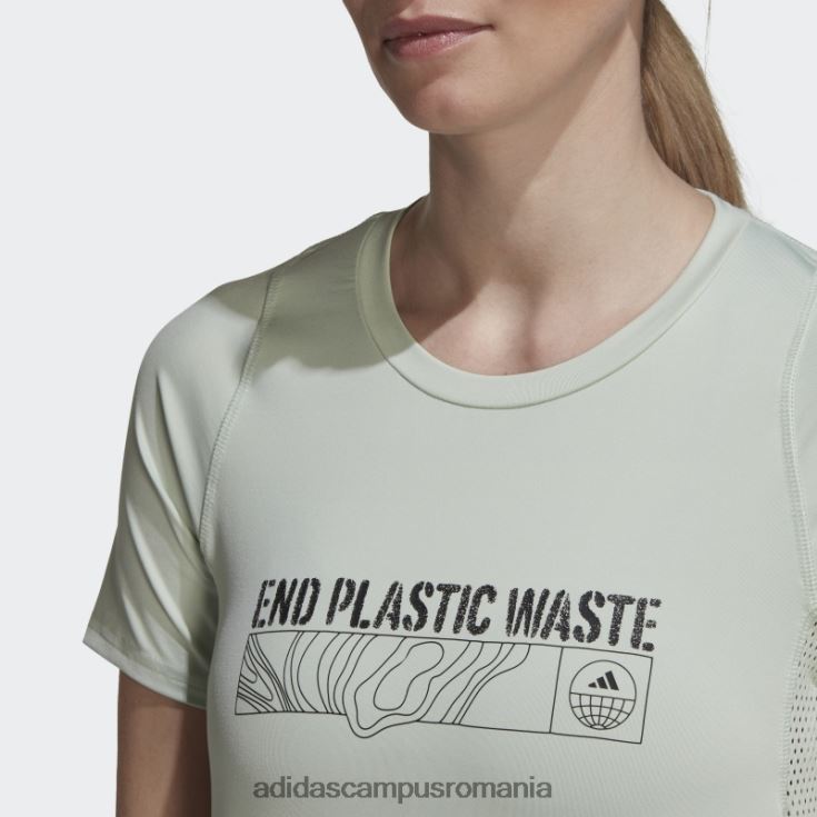 adidas campus romania tricou adidas pentru alergare rapida parley run verde femei verde J266N22835