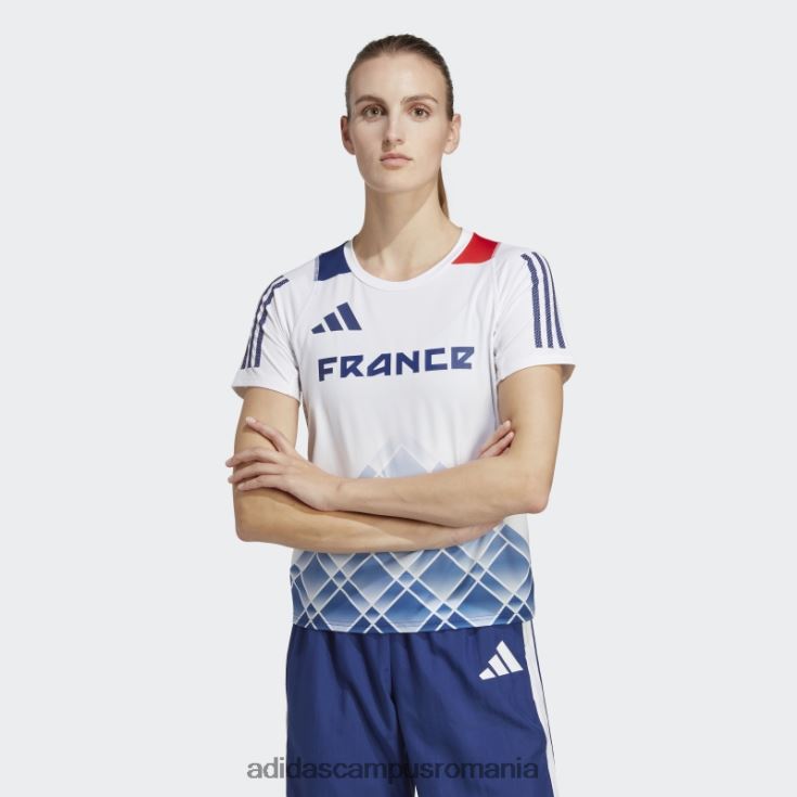 adidas campus romania tricou cu imprimeu alb run fast peste tot femei alb J266N217260