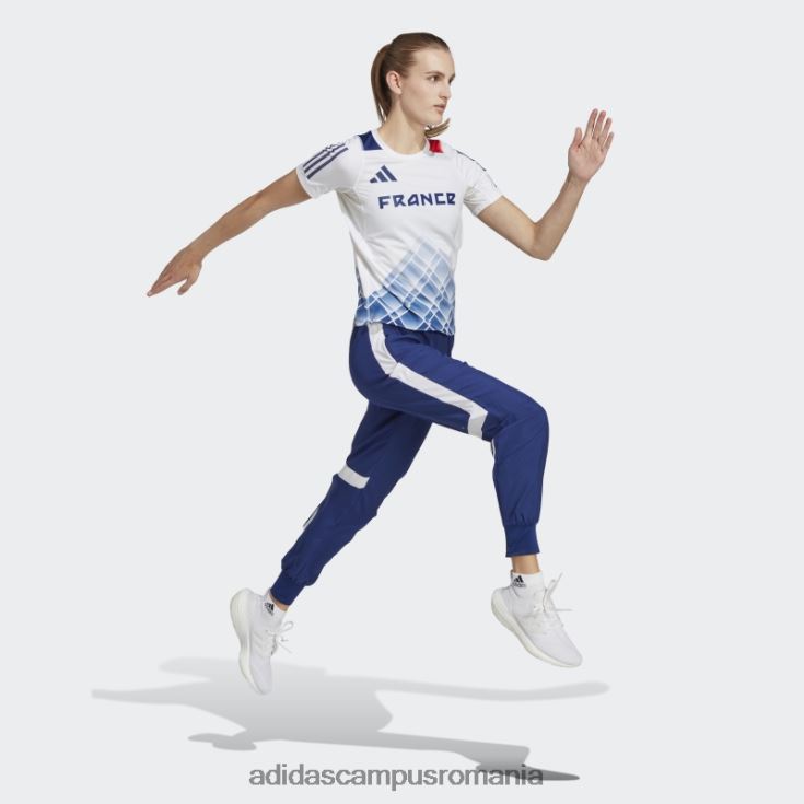 adidas campus romania tricou cu imprimeu alb run fast peste tot femei alb J266N217260