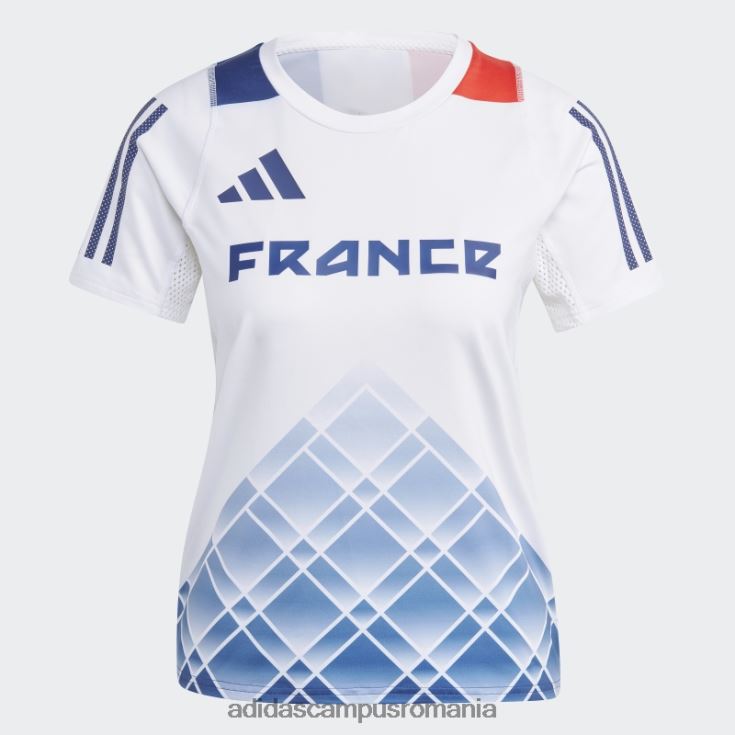 adidas campus romania tricou cu imprimeu alb run fast peste tot femei alb J266N217260