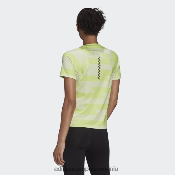 adidas campus romania tricou cu imprimeu lime fast allover adidas femei lămâie verde J266N22907