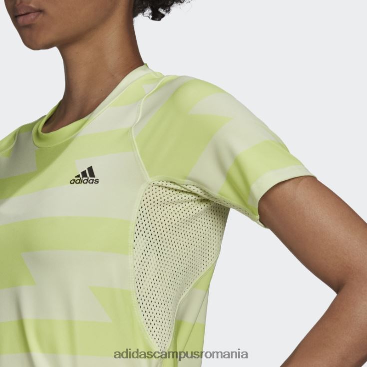 adidas campus romania tricou cu imprimeu lime fast allover adidas femei lămâie verde J266N22907