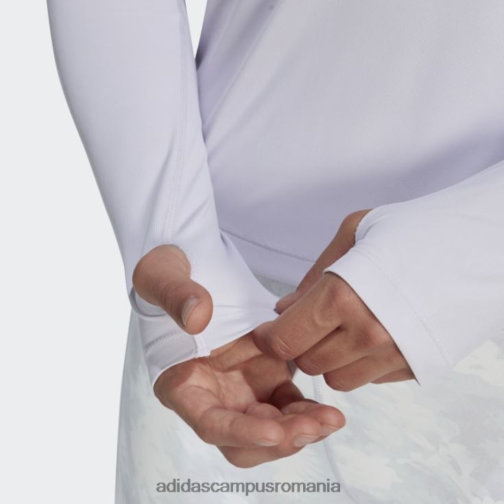 adidas campus romania tricou cu mânecă lungă silver Dawn own the Run femei zori argintii J266N29971