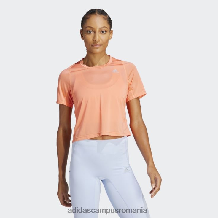 adidas campus romania tricou de alergare rapid crop coral adidas femei coral J266N210140