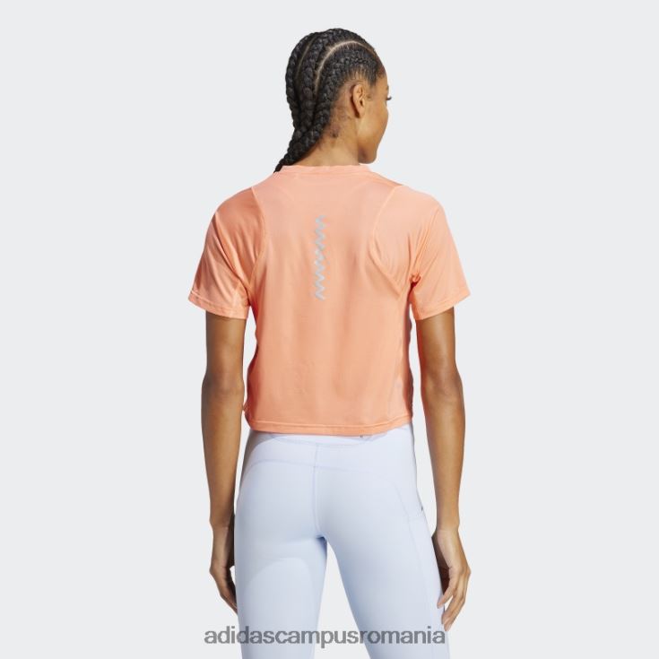 adidas campus romania tricou de alergare rapid crop coral adidas femei coral J266N210140