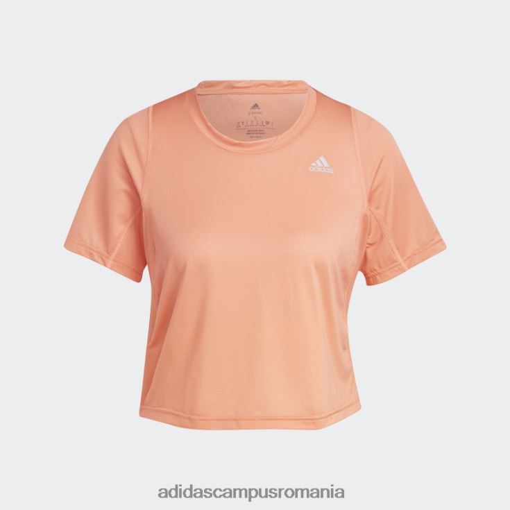 adidas campus romania tricou de alergare rapid crop coral adidas femei coral J266N210140