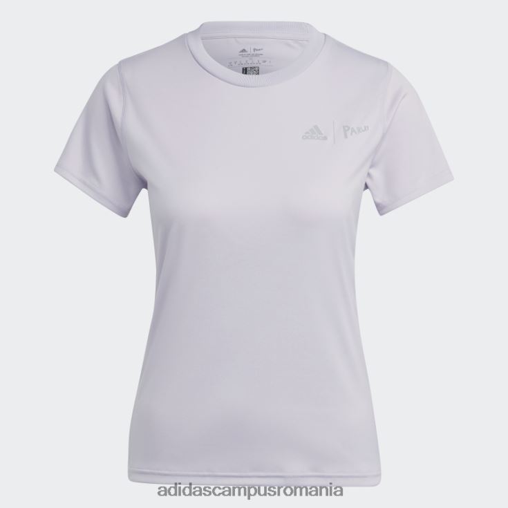 adidas campus romania tricou de alergare x parley zori argintii fierbinți femei zori argintii J266N217392