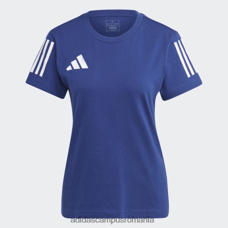 adidas campus romania tricou grafic din bumbac francia albastru victorie femei albastru victorie J266N217413