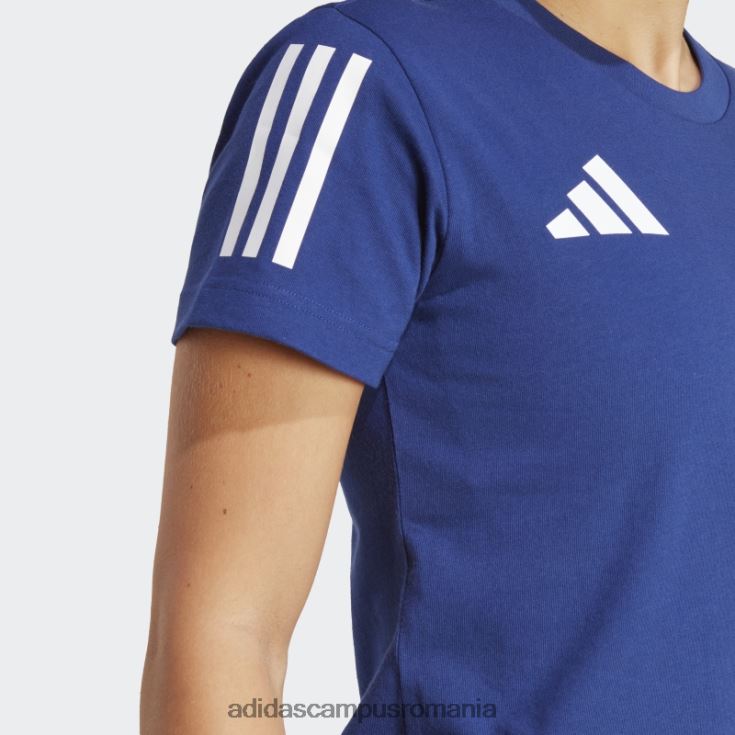 adidas campus romania tricou grafic din bumbac francia albastru victorie femei albastru victorie J266N217413
