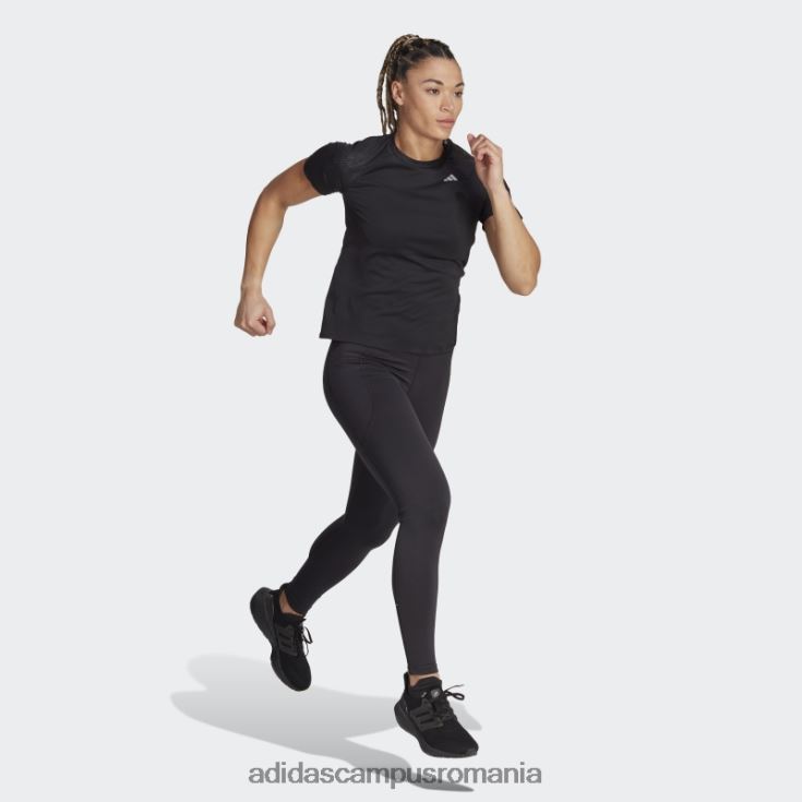 adidas campus romania tricou negru de alergare adizero femei negru J266N216822