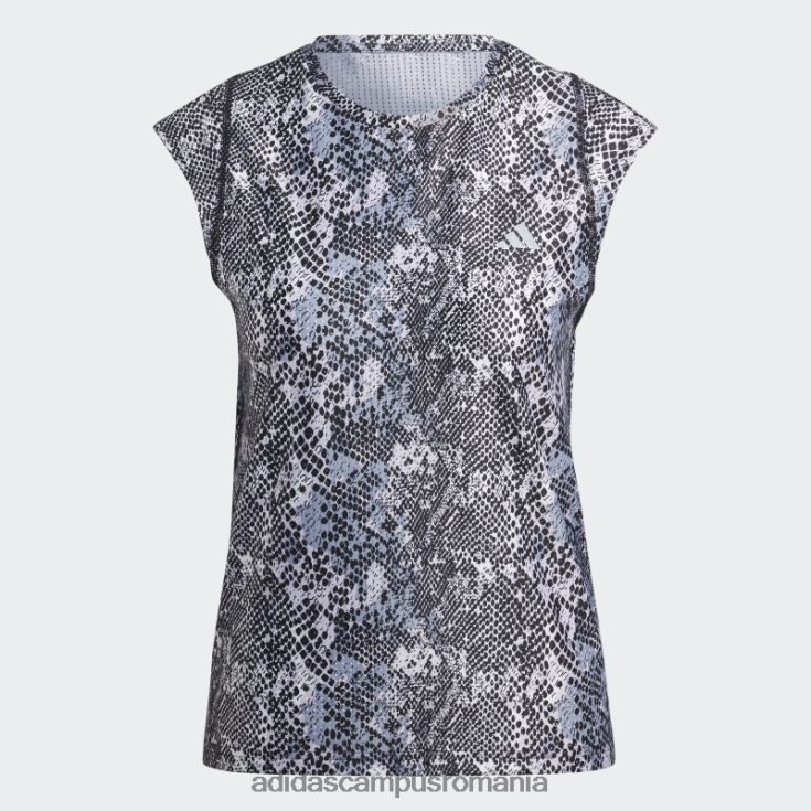 adidas campus romania tricou negru de alergare rapidă realizat din plastic Parley Ocean femei alb negru J266N217320