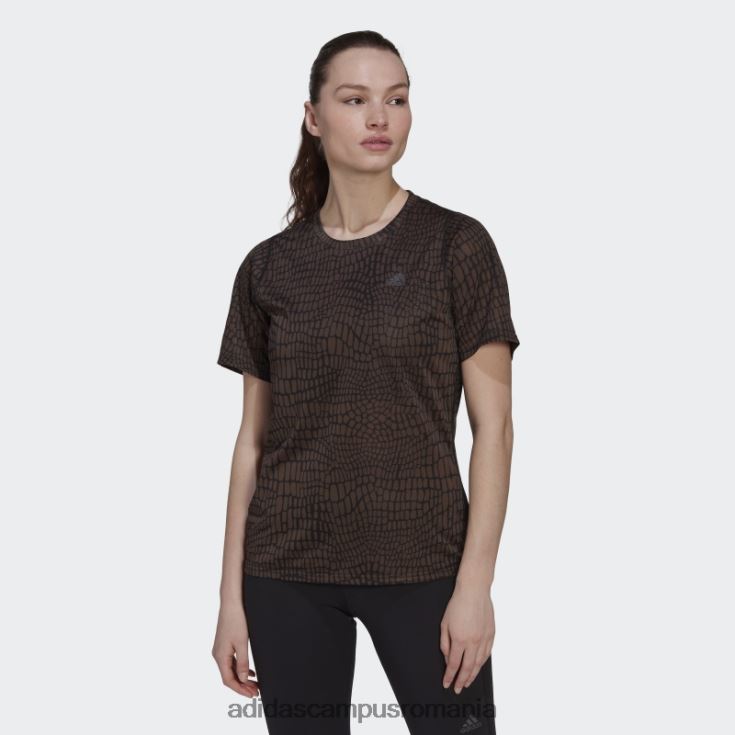 adidas campus romania tricou pentru alergare negru cu icoane cu imprimeu crocodil adidas femei negru J266N22679