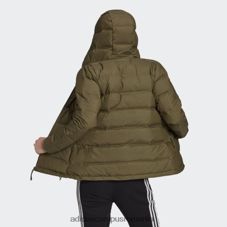 adidas campus romania jachetă helionic carbon femei carbon/măsline J266N217582