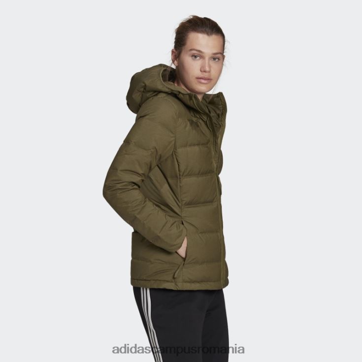 adidas campus romania jachetă helionic carbon femei carbon/măsline J266N217582