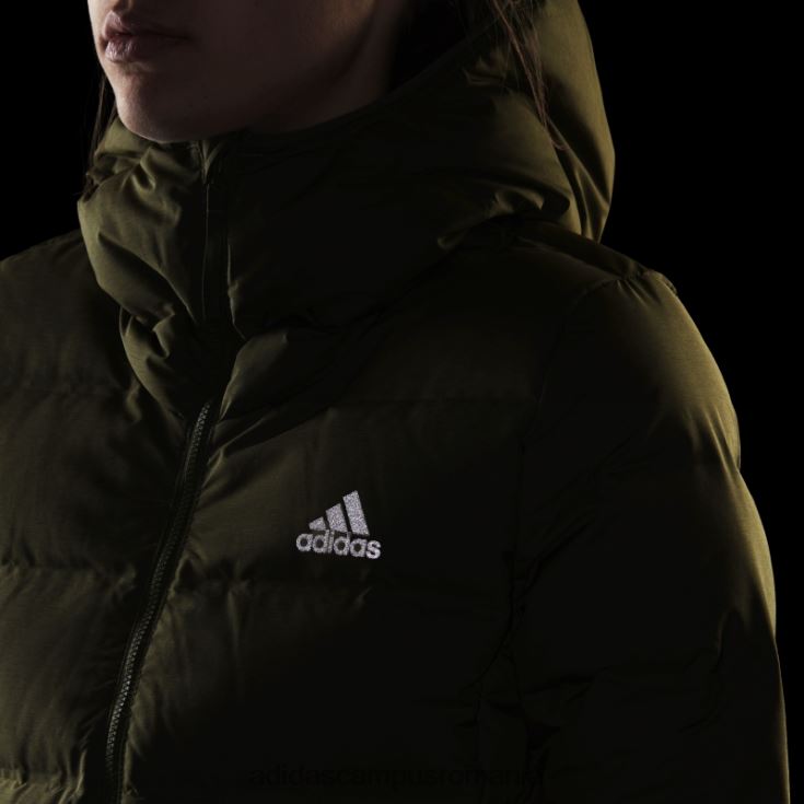 adidas campus romania jachetă helionic carbon femei carbon/măsline J266N217582