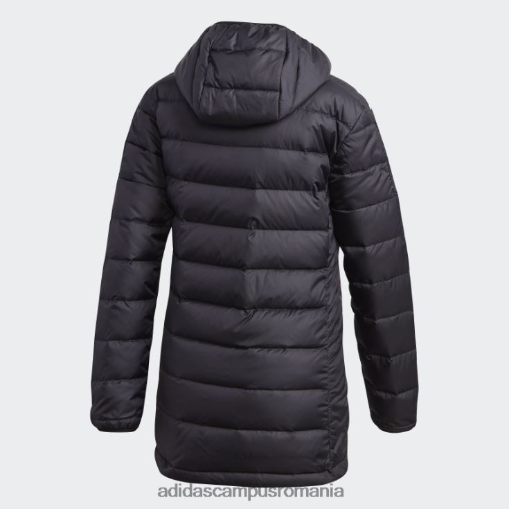 adidas campus romania parka neagră cu glugă adidas essentials femei negru J266N23033