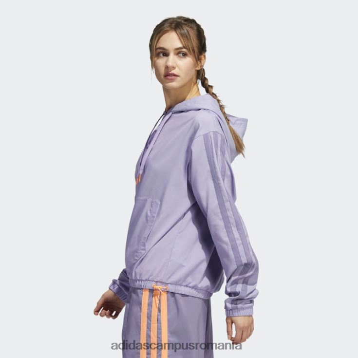 adidas campus romania hanorac hoop york city lila fashion femei liliac J266N210765