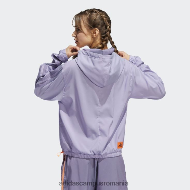 adidas campus romania hanorac hoop york city lila fashion femei liliac J266N210765