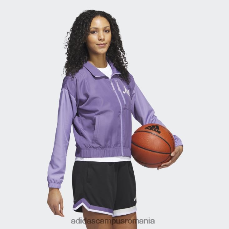 adidas campus romania jachetă tech violet candace parker royalty adidas femei tech violet/liliac J266N210665