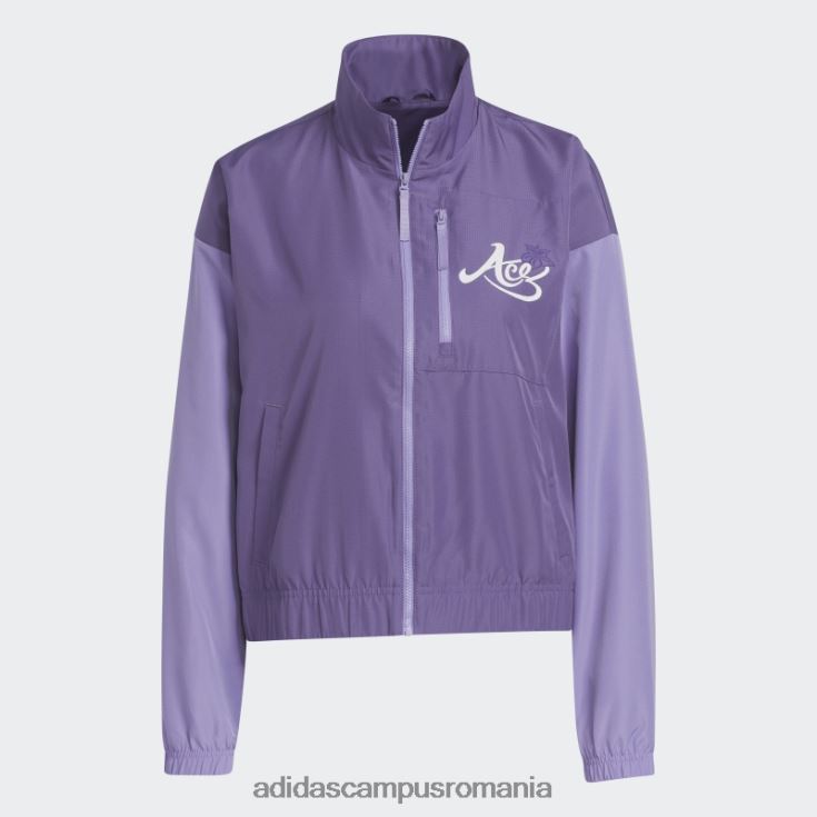 adidas campus romania jachetă tech violet candace parker royalty adidas femei tech violet/liliac J266N210665