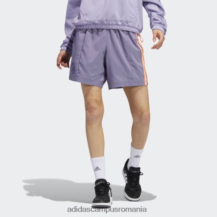 adidas campus romania pantaloni scurți tech purple hoop york city femei tech violet J266N210672